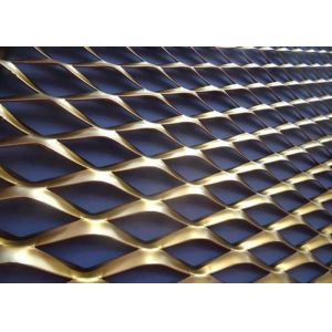 Cheap Expanded Wire Mesh 24in X 24in Pattern Anodized Industrial Stretching Metal Sheet for sale