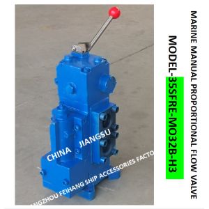 Marine Manual Proportional Flow Directional Compound Valve Model 35SFRE-MO32-H3