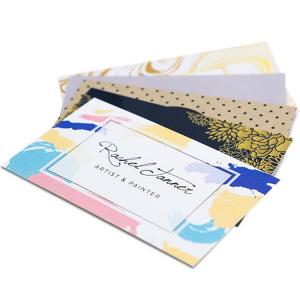 Cheap Personality Printed Paper Business Cards Embossed Gold Foil Luxury Business Cards Printing for sale