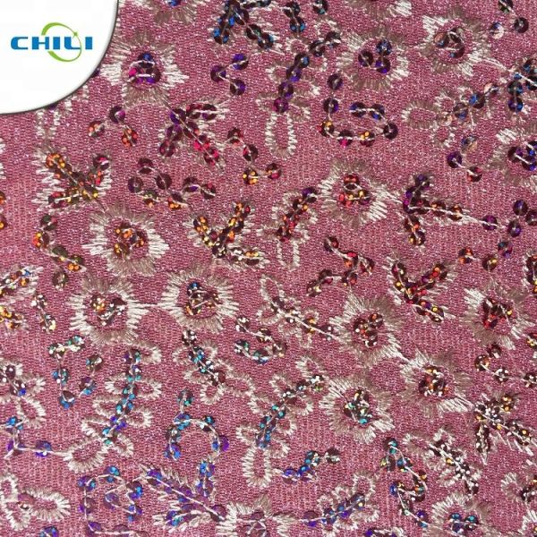Quality Sequins Glitter Wall Fabric , Glitter Pattern Wallpaper Textured Moisture Proof wholesale
