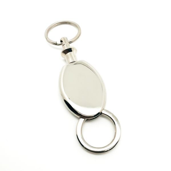 Quality Retractable Key Chain with Siliver OEM/ODM Available for Your Satisfaction wholesale