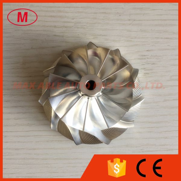 GTX3576 56.84/76.20mm 434292-0007 11+0 blades turbo Milling/billet compressor