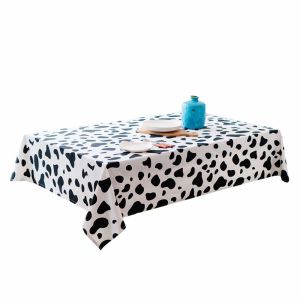 China Plain Dyed PEVA Square Plastic Tablecloth For Dinning on sale