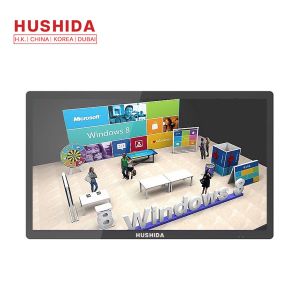 43" Wall-mounted Touch Screen Digital Signage Monitor 1080p Full HD Display
