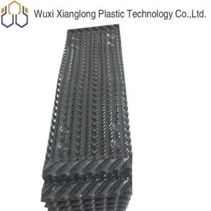 Hot Water Distribution Cooling Tower Infill Material Cross Flow Media PVC Drift