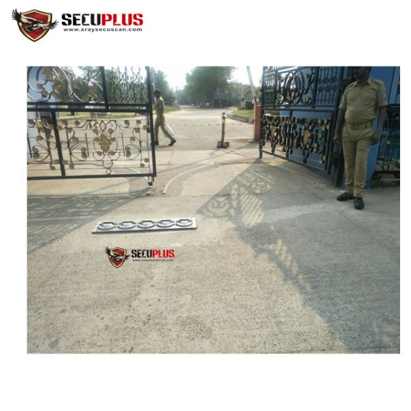 RoHS Permanent Undercarriage Vehicle Scanner System For Checkpoint / Shopping / Mall