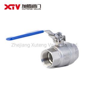 NPT Industrial Threaded 2PC Ball Valve Full Bore and Reduce Bore for Competitive