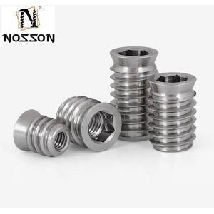 Hexagon Socket Wood Insert Nut Made Of Stainless Steel 201/304/316 For Durable