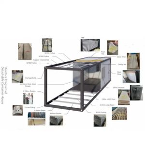 Expandable Home Modern Design Style For OEM Shipping 'S Foldable House Container