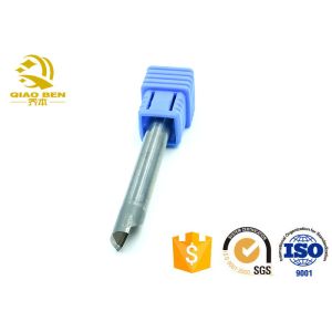 8mm Diamond 1 Flute PCD End Milling Cutter For Glass