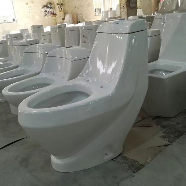 Factory Wholesale Bathroom Floor Mounted 4inches outlet 250/300mm Roughing-in Ceramic Washdown One-piece Toilet