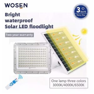 Cheap IP65 60W LED Solar Powered Security Lights Commercial Adjustable Brightness for sale