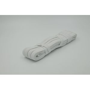 Flat Braided Elastic White Cord Braided Elastic Cord OEKO-Tex