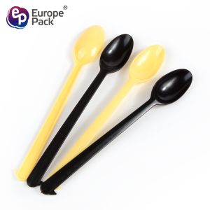 Take away disposable plastic long spoon for smoothie for party