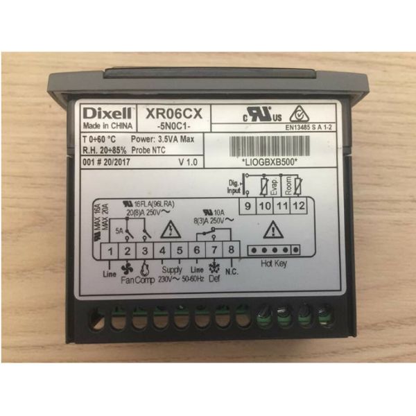 Dixell Intelligent Digital Temperature Controllers XR06CX-5N0C1 For Cooling