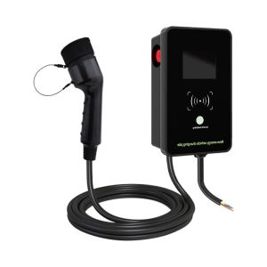 China Dustproof 7kw Single Gun Wall Mounted EV Charging Station Multiple Protection on sale
