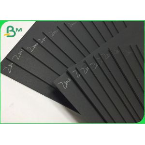 1mm 2mm 20PT Thick Recycled Black Hard Cardboard Sheets For Box Liner
