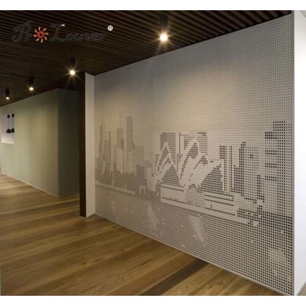 Perforated Aluminum Sheet Used for Interior Cladding/ Ceiling Decoration