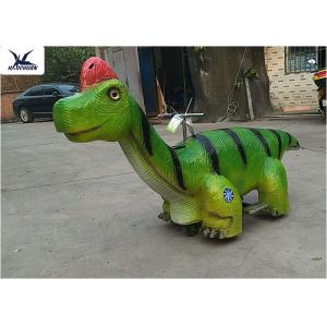 Children Rides Mechanical Ride On Animals Scooters For Dinosaur Park / Zoo