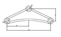 9/16" Center Hole Trailer Hanger Kit