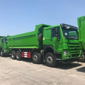 Cheap SINOTRUK HOWO 8x4 Tipper Truck For Mining Optional Driving Type Long Using Life for sale
