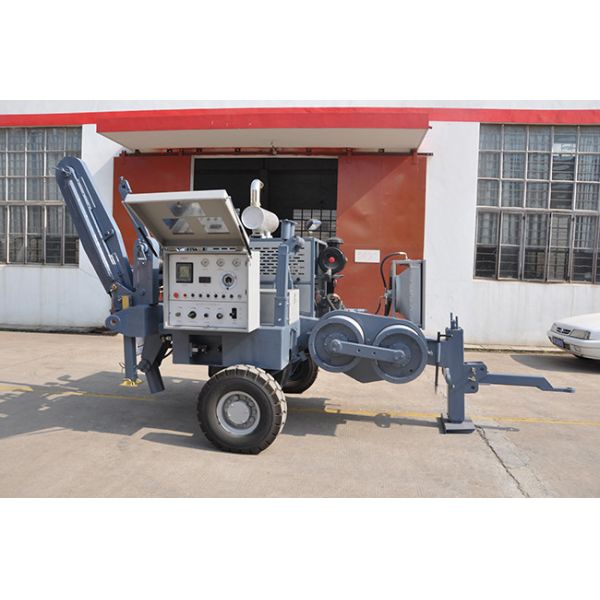 60kN Diesel 77kw 103hp Hydraulic Puller Machine for Overhead Stringing