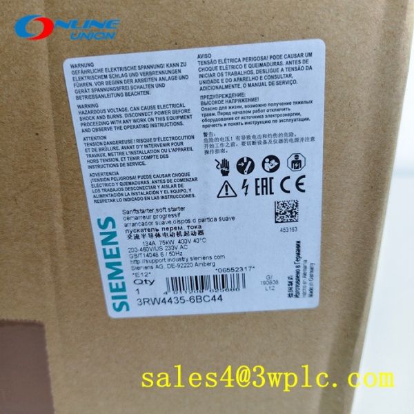 Quality 3RW4435-6BC44 SIEMENS SIRIUS Soft Starter Values At 400 V wholesale