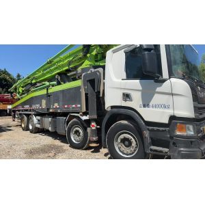 Cheap 2020 Zoomlion 63m Concrete Pump Truck with Scania Chassis for sale