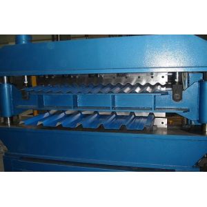 18 Roller Stations Double Layer Roll Forming Machine Steel Thickness 0.3 - 3.0