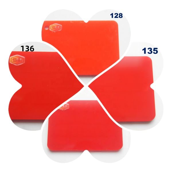 Quality Customized Durable Translucent Colored Acrylic Sheets For Laser Machine Engraving wholesale