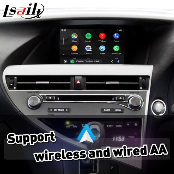 Lsailt 8+128GB Android Multimedia Video Interface for 2012-2015 Lexus RX270 RX350 RX450h