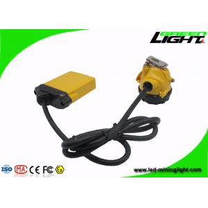 10.4Ah Big Capacity LED Mining Light SAMSUANG Battery Pack IP68 Corded Caplamp