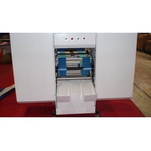 Auto Plastic Flat Bag Making Equipment With Heat Sealing Device