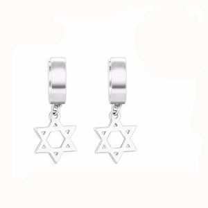 New simple dangle huggie earrings gold plated huggie hoop earrings