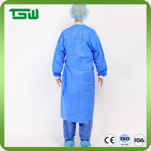 SMS 50gsm Disposable Sterile Surgical Gowns