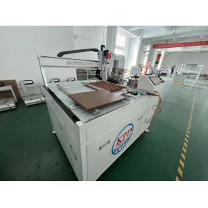2 Part Polyurethane Resin Doming Machine for Stickers and Video Outgoing