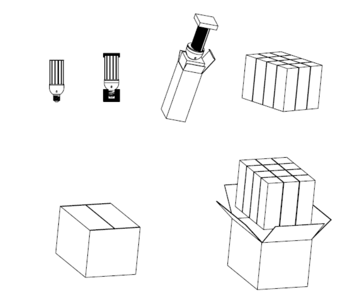 Samsung SMD Chip 360 Degree LED Bulb , 22w Led Corn Light Samsung / Epistar Source