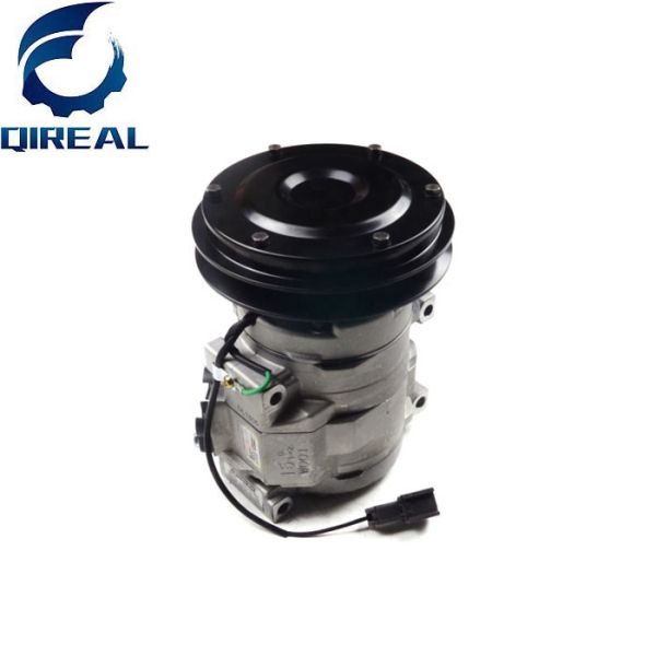 Quality PC200-7 PC200-8 PC400-7 for Komatsu Excavator 6D102 Engine Cabin Air Conditioner Compressor 20Y-979-6121 wholesale