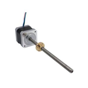 NEMA17 Linear Lead Screw Hybrid Stepper Motor 42mm With POM Brass Nut