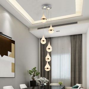 Home Decoration Crystal Chandelier Lights For Lobby Hallway Stairs Villa Project