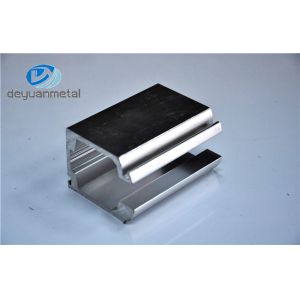 China 5.98 Meter Silver Polishing Standard  Aluminium Extrusion Profile For Building on sale