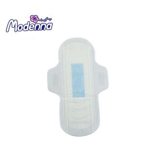 Lady Sanitary Napkin With Negative Ion Organic Cotton Feminine Ultra Thick