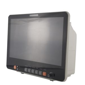 15 inch TFT screen multiparameter medical mobile ambulance patient monitor for