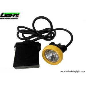 Flame Safety Mining Cap Lamp 3.7V 10000lux Long Battery Life Used In Mines