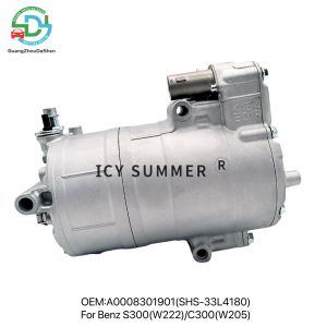 A000830190 SHS-33L4180 Hybrid Car AC Compressor For Benz S300 W222 C300 W205