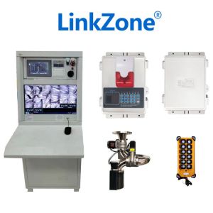 Auto Tracking 360 Degree Fire Fighting Monitor Electric Control Water Jet