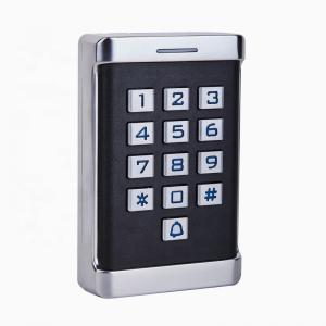 Cheap Waterproof Metal Case RFID 125khz Keypad For Door Lock System Stand-Alone With 2000 Users for sale