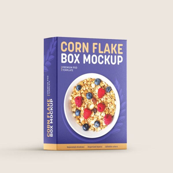 Quality Food Product Paper Box Manufacturers Eco Friendly Custom Cereal Box Packaging wholesale