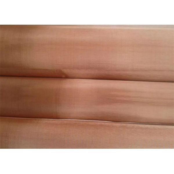 Decorative Guarding 0.1mm-4mm Knitted Copper Wire Mesh Faraday Cage Wire Mesh