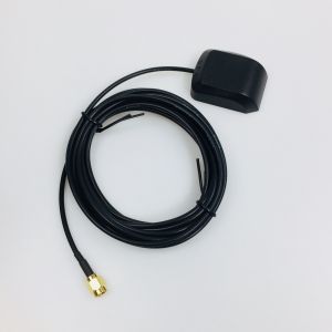 Black 1575.42Mhz Flexible GPS Antenna With Magnetic Based Fakra Connector